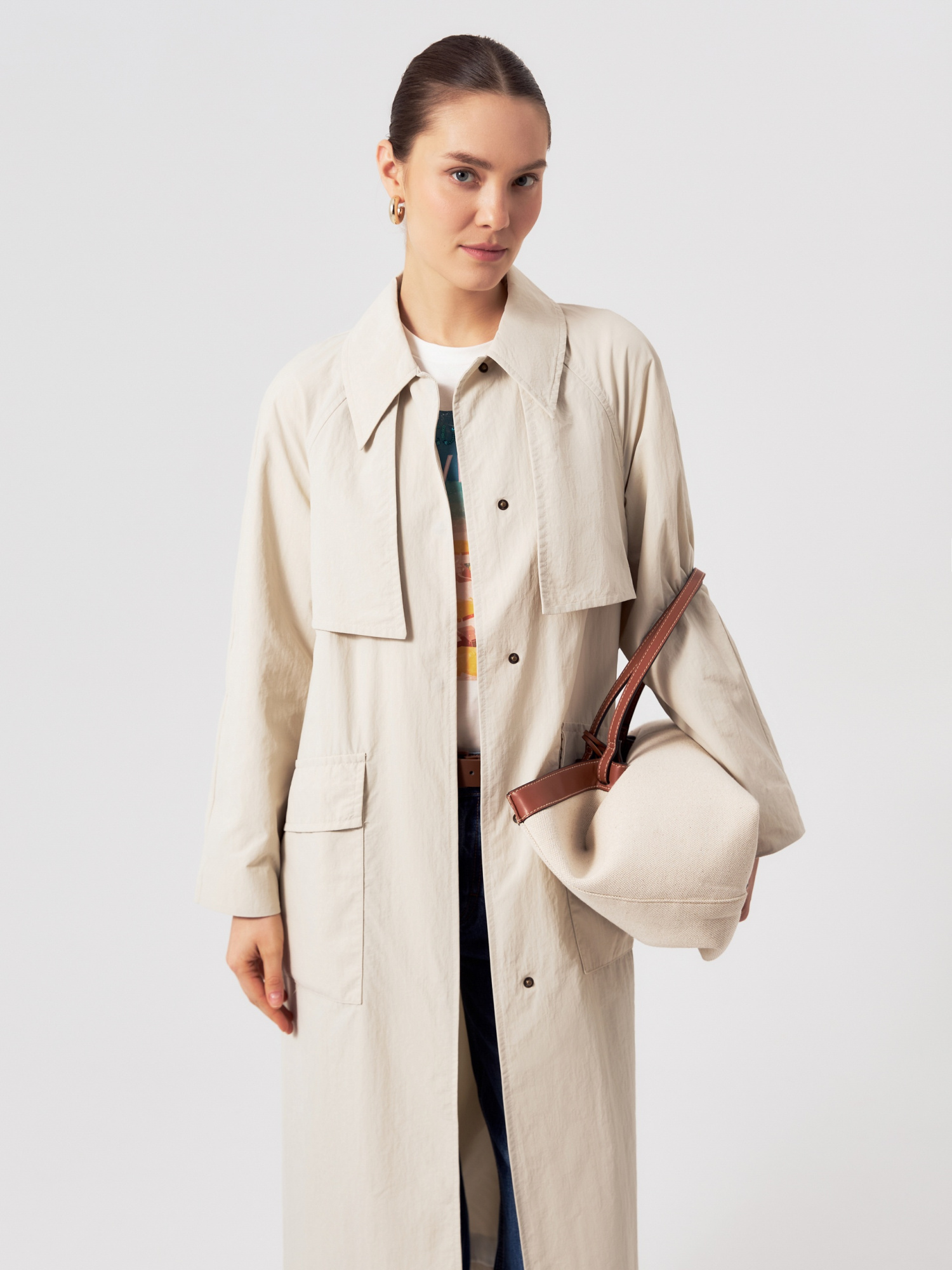 Плащ женский демисезонный