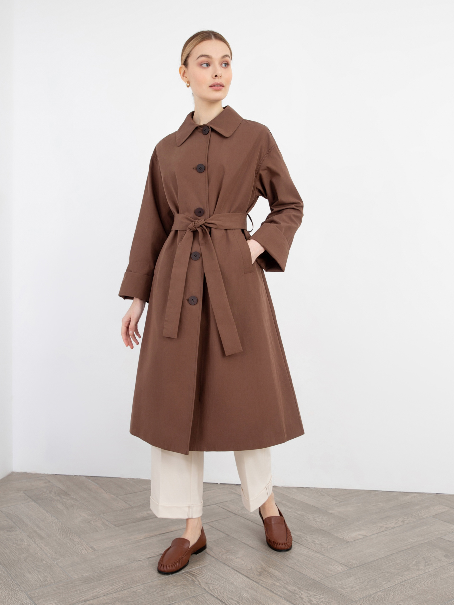 Плащ женский демисезонный