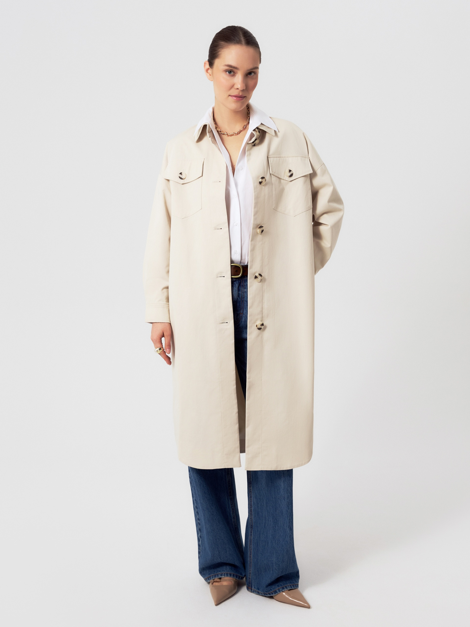 Плащ женский демисезонный