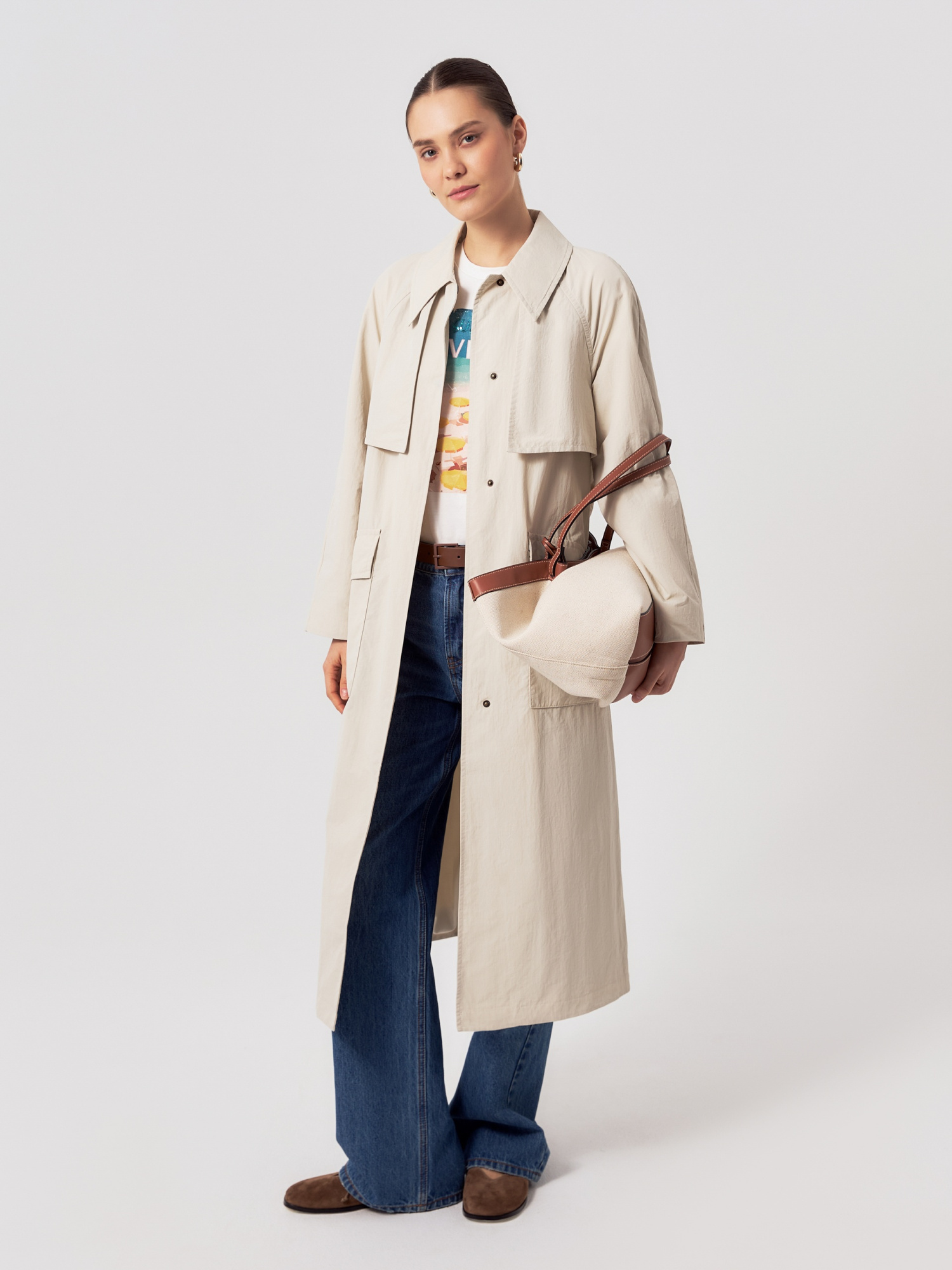 Плащ женский демисезонный